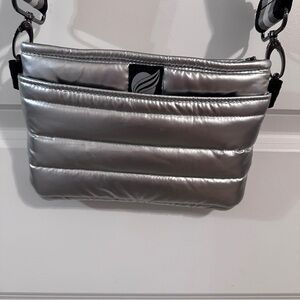 THINK ROYLN Silver Crossbody Bag